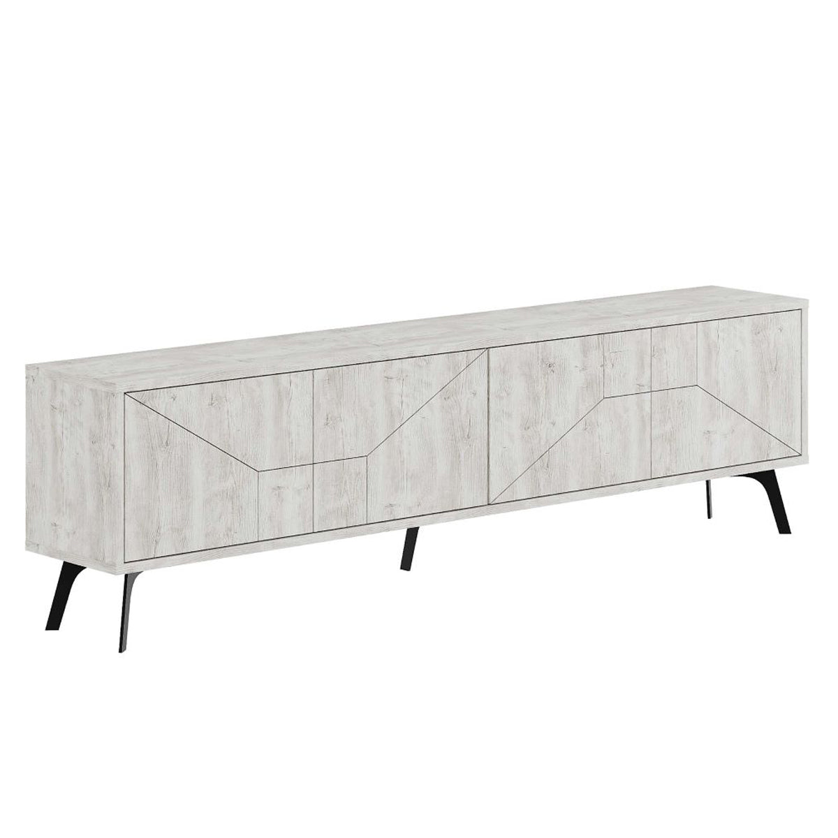 Mueble Tv Dune 180 cm Blanco