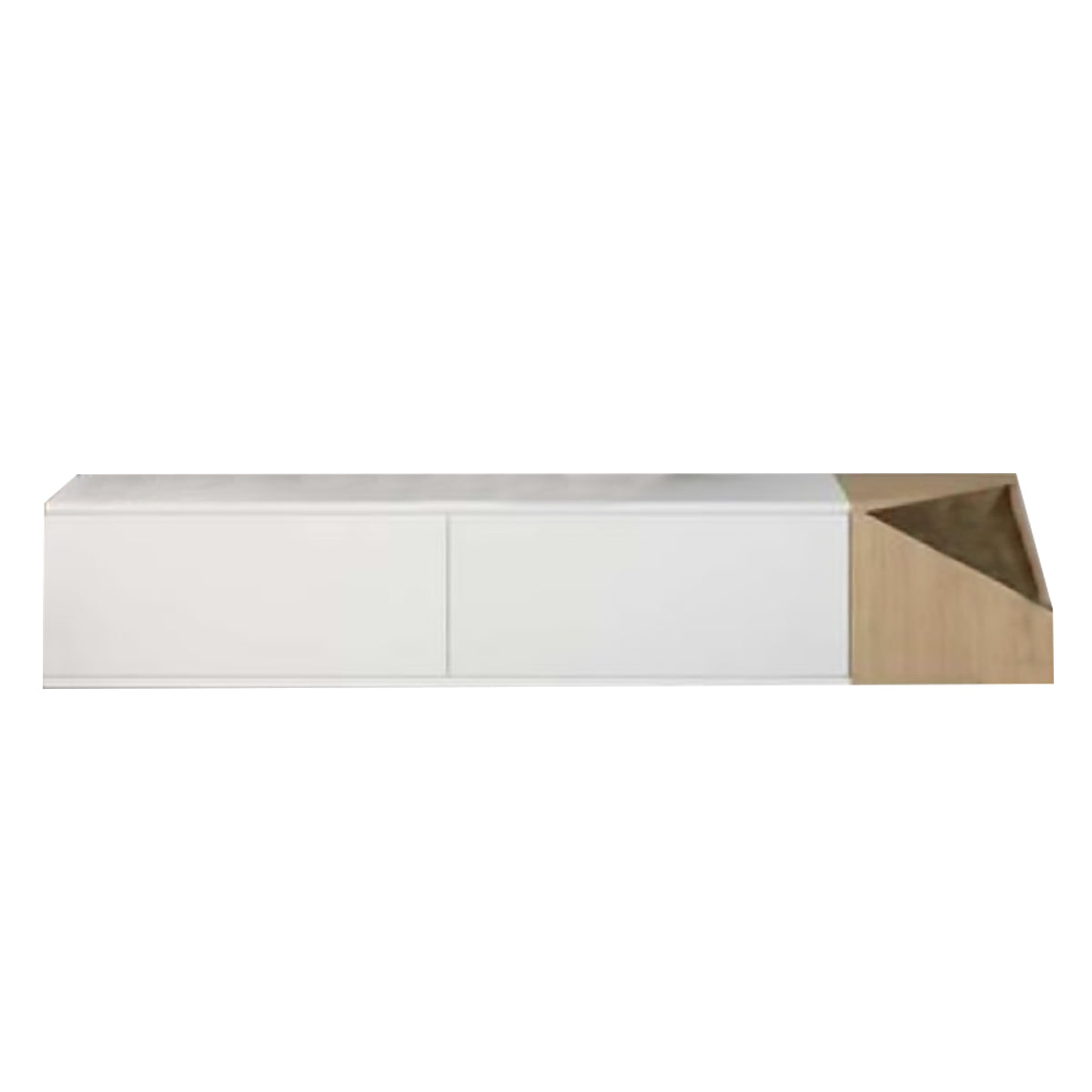 Mueble TV Aulos Blanco-Roble