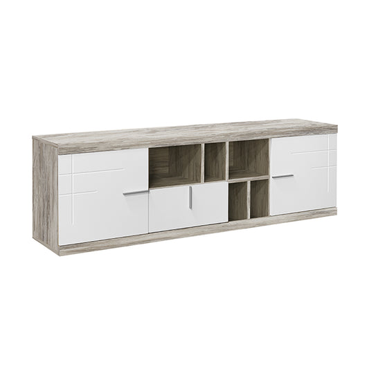 Mueble para TV - 180x55.6x40 cm  - Artico/Blanco