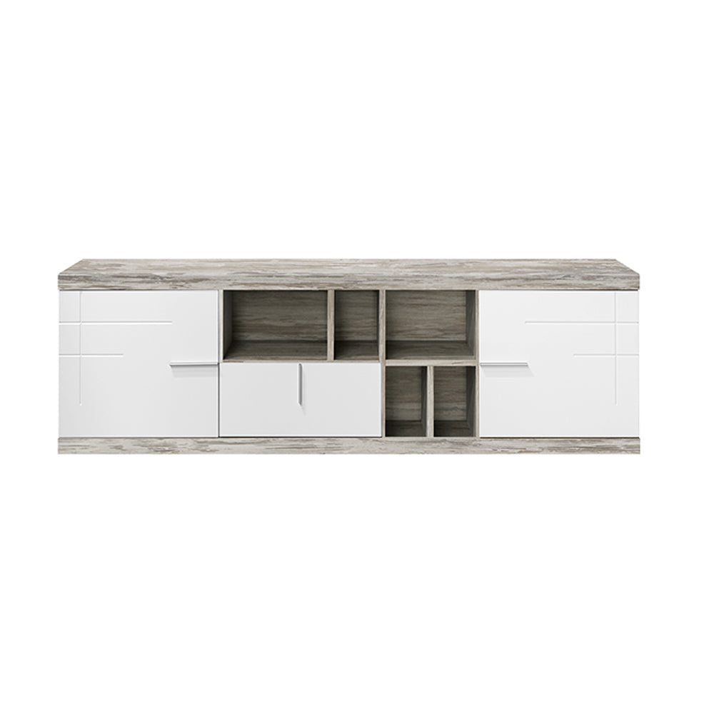 Mueble para TV - 180x55.6x40 cm  - Artico/Blanco